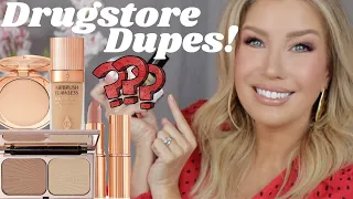 DRUGSTORE DUPES for My Favorite Charlotte Tilbury Makeup Products