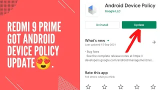 #shorts #redmi9prime, #poco Got New🔥 Android Device Policy update in #India 🇮🇳 || 🔴Live updating.