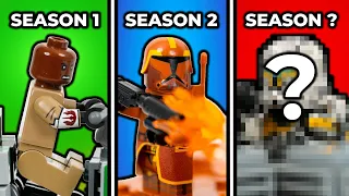 I Built Every Season of Clone Wars in LEGO