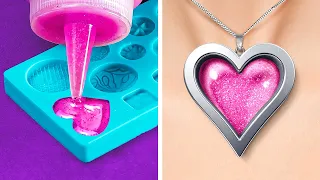 Cute Epoxy Resin Crafts And Fantastic DIY Jewelry Ideas To Look Gorgeous