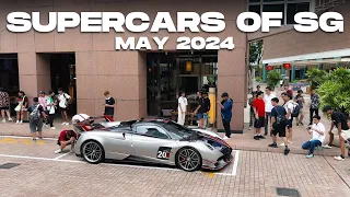 REACTIONS to the $14M Pagani Huayra Roadster BC in Singapore! TWO LB Aventadors and MORE: May 2024