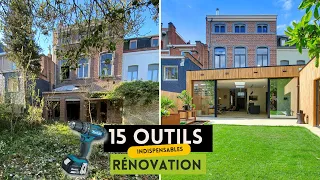 Rénovation de maison : Mes 15 outils les plus rentables de mon chantier