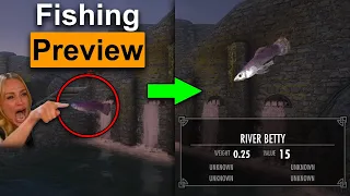 Skyrim Mod: Fishing Preview