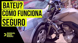 Bati minha moto - Como funciona seguro terceiro?