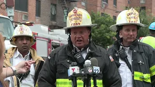 FDNY officials provide update on operations at Bronx Fire
