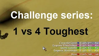 Rise of Nations Challenge series Ep. 1 : 4 toughest AIs!