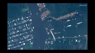 Satellite Imagery Shows Extent of Flooding and Damage Brought to Louisiana by Hurricane Ida