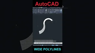 Wide Polylines in AutoCAD