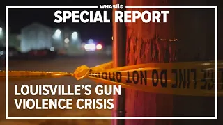 In-depth look at what's being done to solve Louisville's gun violence crisis