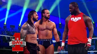 Full Match - Roman reigns & Drew Mcintyre Vs. Omos Jordan Omogbehin : (WWE Day 1, 2022)