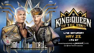 Cody Rhodes vs. Logan Paul – Undisputed WWE Universal Title: WWE King & Queen of the Ring 2024