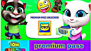Premium Pass Unlock 🔓 Talking Tom And Friends 😴 SI Talking Tom