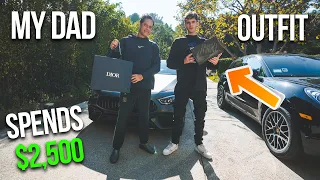 My Dad Spends $2,500 on A Hypebeast Outfit For Me!