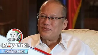 TV Patrol Playback | June 24, 2021