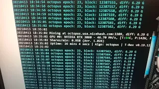 RTX 3060 в Майнинге | Nvidia какой драйвер,настройка и сколько выдает хешей