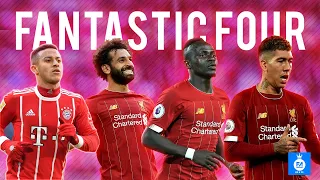 Salah Mane Firmino and Thiago - Fantastic Four - Skills and Goals 2020