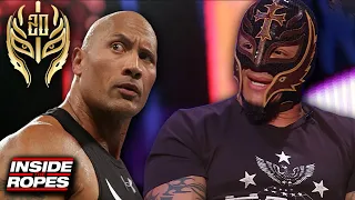 Rey Mysterio On The Rock Wishing They’d Had A Match Together!