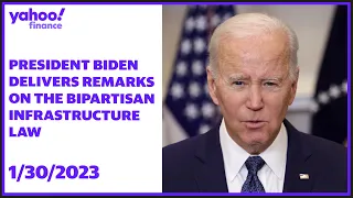 President Biden delivers remarks on the Bipartisan Infrastructure Law