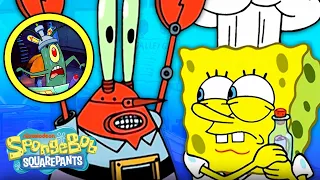 Plankton Tricks SpongeBob with a Robot Mr. Krabs! 🤖🍔 Full Scene | SpongeBob