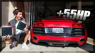 Making my Audi R8 FASTER!!! (Power Upgrade)