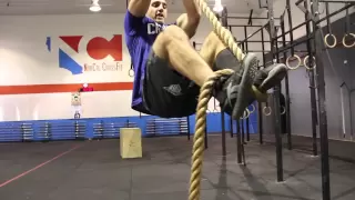 CrossFit rope climbing techniques with Jason Khalipa