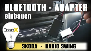 Bluetooth Adapter an SKODA Radio anschließen   Radio SWING