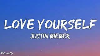 Justin Bieber - Love Yourself (Lyrics)