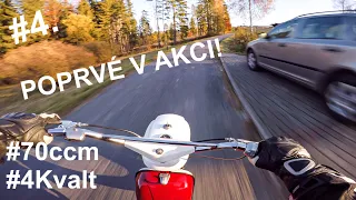 POPRVÉ V AKCI! 70CCM - 4KVALT - JAWA 50 TUNING - EPIZODA 4