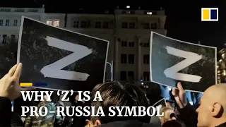 What does the letter ‘Z’ stand for among pro-war Russians since the Kremlin invasion of Ukraine?