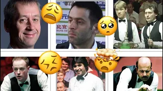 Biggest Mistakes In Snooker History! 😩😩