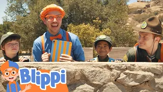Blippi x T-Rex Crossover | Blippi | Fun Videos For Kids | Moonbug Kids