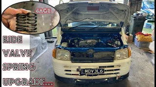 EJDE Daihatsu Move VALVE SPRING UPGRADE | 4AGE