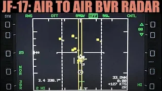 JF-17 Thunder: Air To Air BVR (RWS/TWS/VS) Radar Tutorial | DCS WORLD