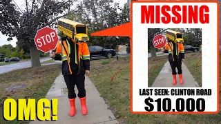 If you ever find MISSING School Bus Head, Don't try to pass him!! (Call for help FAST!!)