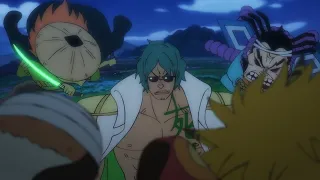 Shanks Feels Greenbull's Haki | Ryokugyu Uses Logia Devil Fruit (English Sub)