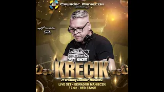 DJ Krecik live at Ekwador Club Manieczki - Urodziny klubu || Czerwona Sala 12.02.22