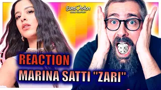 Reaction to Marina Satti "Zari" | Eurovision 2024 Greece