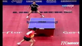 World Cup 2005: Wang Hao vs. Timo Boll