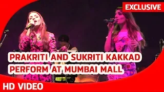 PRAKRITI KAKAR AND SUKRITI KAKAR PERFORM AT LAUNCH OF APTRONIX FIRST FLAGSHIP APPLE STORE IN MUMBAI