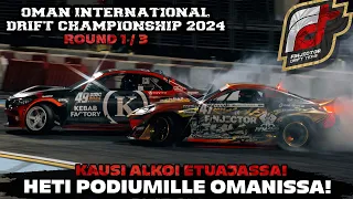 OIDC ROUND 1 JA HETI PODIUMILLE !