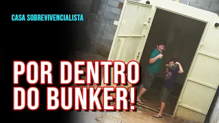 TOUR NO ABRIGO SECRETO | BUNKER EM CONSTRUÇÃO