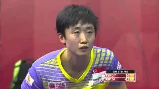 2016 World Championships Highlights: Feng Tianwei vs Kim Song I