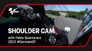 Fabio Quartararo's Shoulder Cam | 2022 #GermanGP