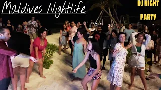 Maldives Nightlife in Maafushi Island | Dj Night | Party | Dance