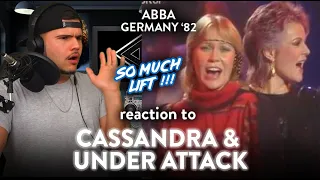 ABBA Reaction Cassandra & Under Attack (FRIDA SHINES!) | Dereck Reacts