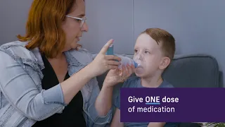 Asthma Australia - How to use a spacer with a facemask