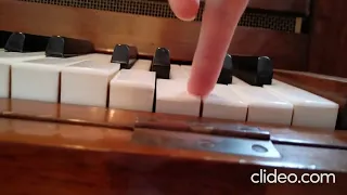 Why upright piano keys stuck. How fix it DIY.