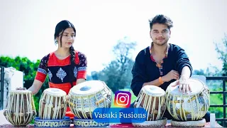 Rata Lambiyan Song Tabla Cover Mona Chopra And Mukul Chopra | Vasuki Fusions | Jubin Nautiyal