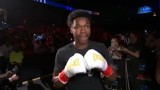 Abdullah Mason Ring Entrance for ESPN Debut