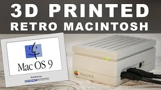 3D Printed Raspberry Pi Case - Macintosh Pi